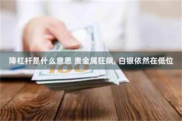 降杠杆是什么意思 贵金属狂飙, 白银依然在低位