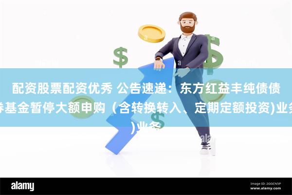 配资股票配资优秀 公告速递：东方红益丰纯债债券基金暂停大额申购（含转换转入、定期定额投资)业务