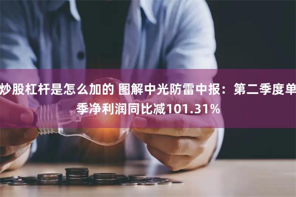 炒股杠杆是怎么加的 图解中光防雷中报：第二季度单季净利润同比减101.31%