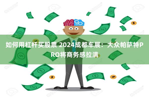 如何用杠杆买股票 2024成都车展：大众帕萨特PRO将商务感拉满