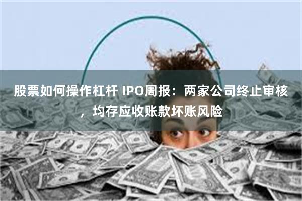 股票如何操作杠杆 IPO周报：两家公司终止审核，均存应收账款坏账风险